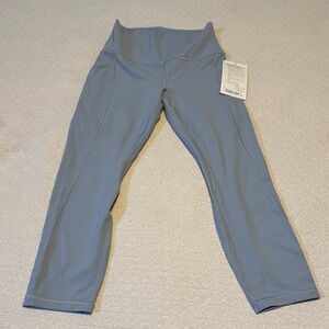 lululemon athletica Align HR crop 23” with pockets Slate Blue Leggings